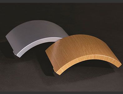 2.0mm木纹弧形铝单板